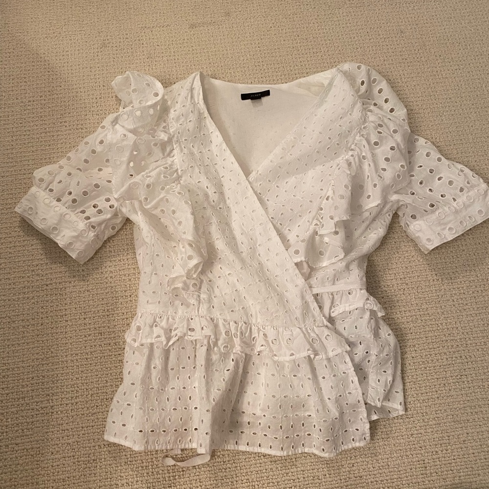 Jcrew Eyelet Top - S